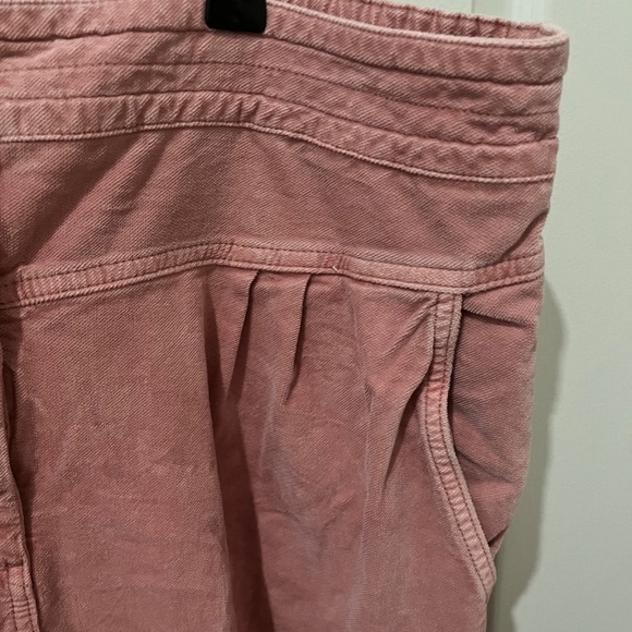 Anthropologie Pink Corduroy High Waisted Pants-XL - Picture 8 of 9